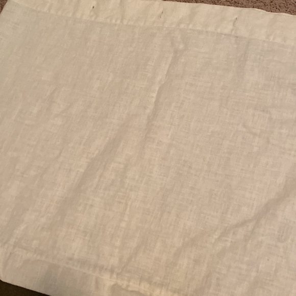 Veratax cream brown coffee tan neutral beige shower curtain cloth soho linen - Picture 4 of 5